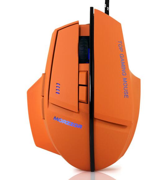 High-end professional 2400DPI 7D LED light USB wired gaming mouse